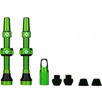 Válvulas Tubeless Presta Muc Off V2 - 44 mm - Verde - Aluminio
