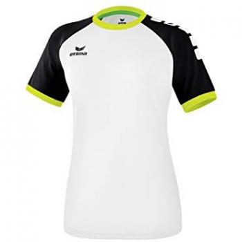 Erima Zenari 3.0 Women's Jersey T-shirt White / Black / Lime Pop 42