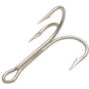 Anzuelo VMC 9617 O Shaugnessy Plateado, Hamecon Triple 9617Ps X100 7-0