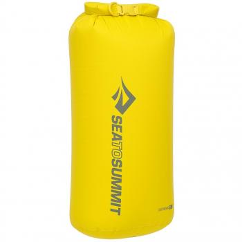 Bolsa Estanca Impermeable Deportiva Sea to Summit Lightweight Amarillo 13 L, 70D, capacidad de 13 litros, material ligero y resistente al agua