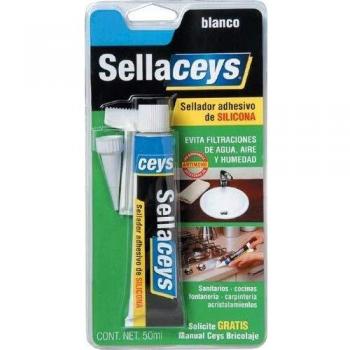 Ceys CEY400505502 Silicona Universal Blanca 50 Ml