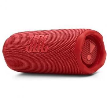 Altavoz Bluetooth Portátil JBL Flip 7 Rojo, Resistente al Agua IP68, 16 horas de Batería, Sonido Pro