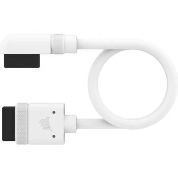 Corsair iCUE LINK Cable 2x 200mm con Conectores Rectos/Slim 90° Blanco CL-9011131-WW