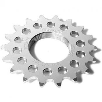 RUDER BERNA - Piñón Fijo Fixie 14 Dientes Color Plata