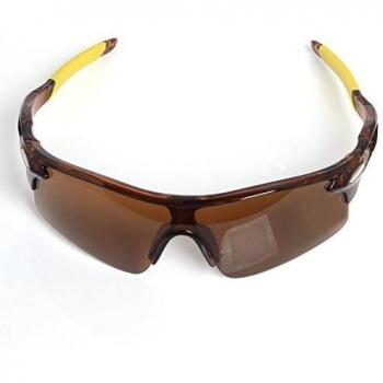 THG Wraparound Ciclismo para bicicleta Pesca Gafas Gafas Gafas de sol con la caja de almacenamiento