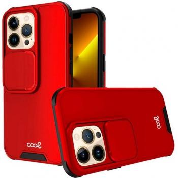 Funda para iPhone 13 Pro Max Cool Hard Camera Roja