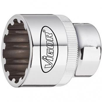 Cabeza de llave multiprofil 1/2 (12,5 mm) tamaño 14 mm Vigor V1992