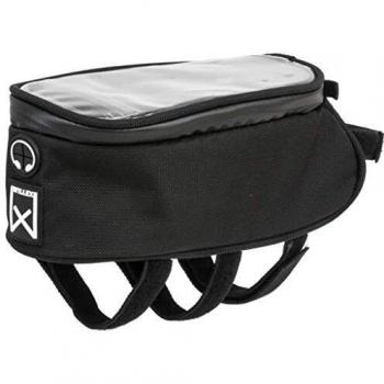 Willex Bolsa de Bicicleta 1200 2 L Negra Maletín Maleta Mochilla Bolso Alforja Empaque Paquete Transporte Bulto Ciclismo Bici Deporte