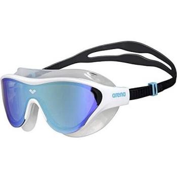 Arena The One Unisex Swimming Goggles with Mirror Lenses, Anti-Fog, UV Protection, Adjustable Nose Bridge