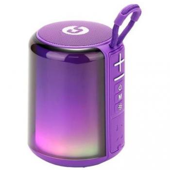 ALTAVOZ BLUETOOTH LIGHT BOOM 5W VIOLETA COOLSOUND