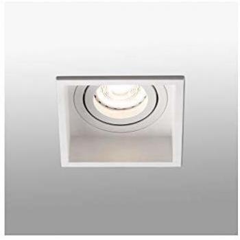 Foco empotrable blanco cuadrado orientable Hyde GU10 40120 de Faro