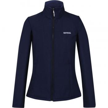 Regatta Women's Navy Marl Water-Repellent Softshell Jacket, Size 22