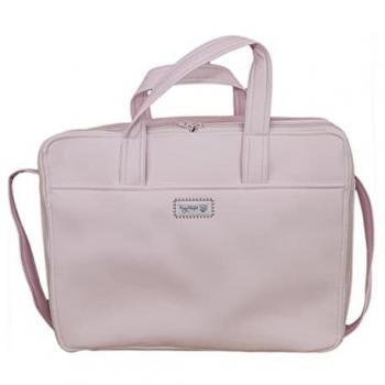 Bolso de maternidad Rosy Fuentes - Maleta clínica grande - Elegante y con gran capacidad - Rosa Pastel