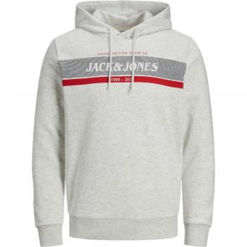 Jack & Jones Jjalex White Hoodie Sweatshirt
