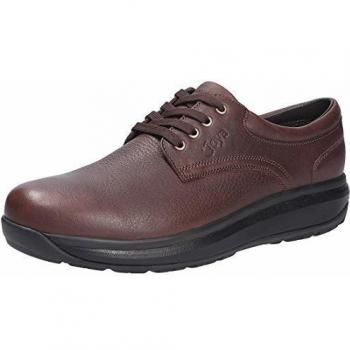 Joya Mustang II Standard Fit Men's Brown Leather Lace-Up Casual Shoe
