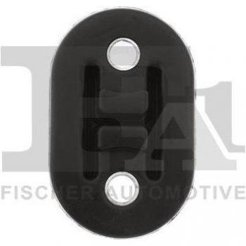 FA1 Rubber Strip para sistema de escape 743-901, soporte de tubo de escape, material de goma, diseñado para sujeción y aislamiento en sistemas de escape automotrices