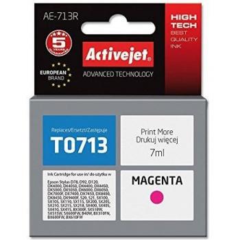 Tinta Activejet Expacjaep0215 Ae 713Ra Refill para Epson T0713, Magenta