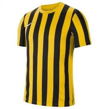 Camiseta de Manga Corta Nike Dri Fit Division IV Rayas Amarilla y Negra