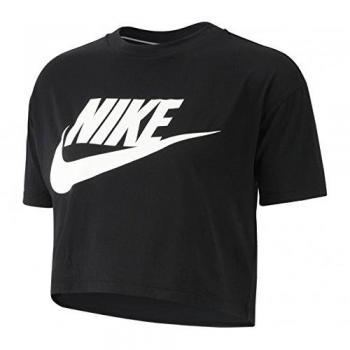 Nike Aa3144 010 T-Shirt, Mujer, Black/White, L