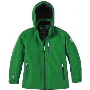 Killtec Funktionsjacke mit Einrollbarer Kapuze Masao JR - Cortavientos para niño, color verde, talla 10 años