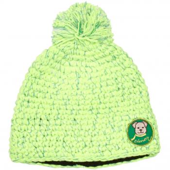 Ziener lomodi gorro IL Zoo Minis tiene, invierno, infantil, color Verde - verde neón, tamaño XXS