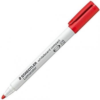 Rotulador Whiteboard Lumocolor Staedtler 341-2 Rojo - Lote de 10 Unidades