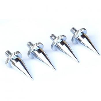 Ricable Custom SK2 (4 Piezas) - Spikes Pies cónicos Negros M8 para Altavoces y Hi-Fi