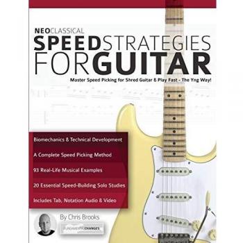 Estrategias de Velocidad Neoclásica para Guitarra - Libro en Papel por Chris Brooks