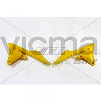 UFO - 49602 : Plásticos Laterales Radiador Yamaha Amarillo 60 Aniversario Ya04838