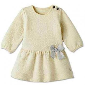 PETIT BATEAU Digs, Vestido para Bebés, Coquille 52, 3M