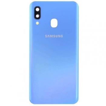 Funda trasera compatible Samsung Galaxy A40 - Azul