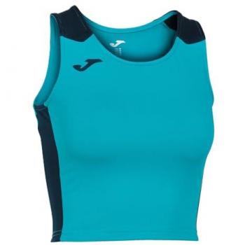 Top Deportivo Joma Record II Mujer Turquesa Flúor Marino