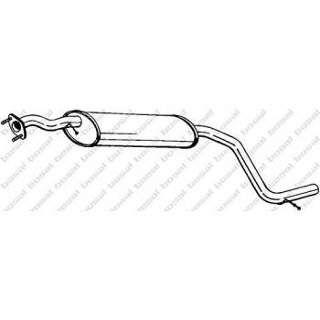 Bosal 283-569 Middle Silencer