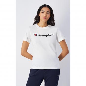 Camiseta de mujer Champion 117534-Ww003 blanca