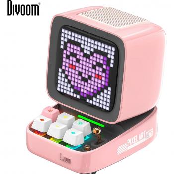 Divoom Ditoo Pro Green Retro Pixel Art Bluetooth Speaker with 8-Hour Battery and App Control
