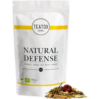 TEATOX Natural Defense, té verde orgánico con jengibre