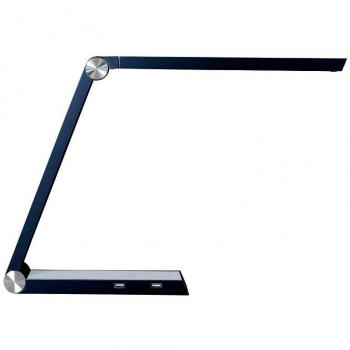 Lámpara de estudio LEDBOX Negro TRIANGLE con Cargador Inalámbrico TI, Blanco dual