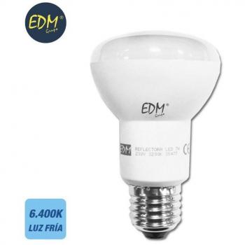 Bombilla LED Reflectora de Alta Eficiencia 7W E27 6400K con Tecnología SMD