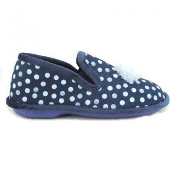 Zapatillas de casa cerrada de mujer COSDAM 4520 azul 621