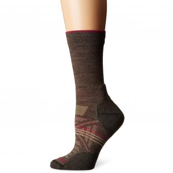 Smartwool Calcetines para mujer Phd Outdoor Light Crew, Mujer, Calcetines, B01311236. L, marrón, Large