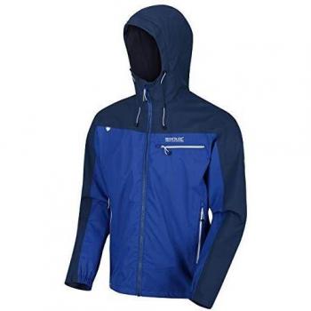Regatta Highton Chaqueta Acolchada, Impermeable y Transpirable, Tejido elástico, con Aislamiento y Costuras Selladas Jackets Waterproof Shell, Hombre, Nautical Blue/Dark Denim, XL