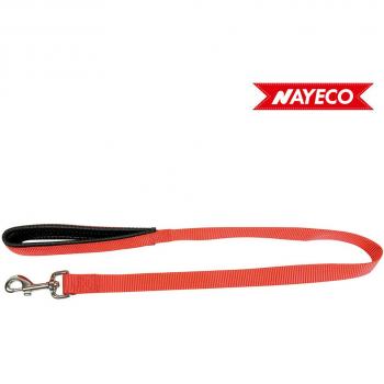 Correa para Perros Confort 80x2cm Roja Nayeco