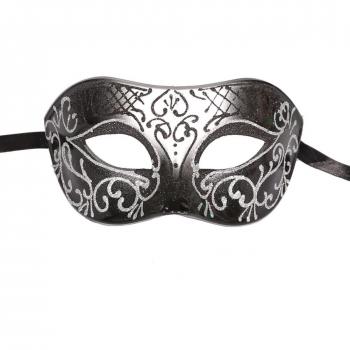 Máscara veneciana de lujo para hombres de Xvevina, mascarada colombina, cosplay de máscaras de bola