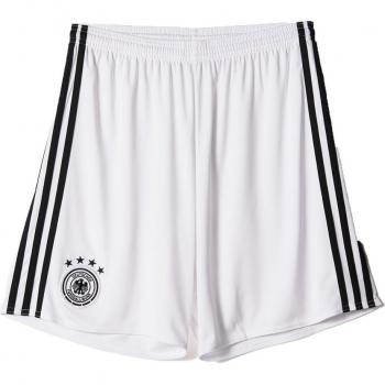 adidas DFB H GK SHO Pantalón Corto-Línea Selección Alemana de Fútbol, Hombre, Blanco/Negro, 3XL