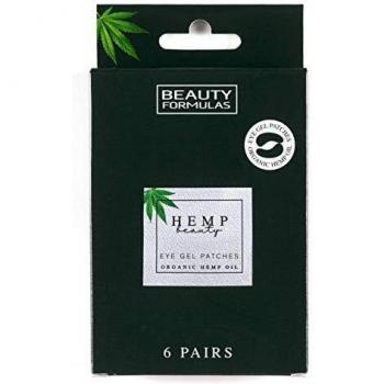 Beauty Formulas - Hemp Parches de gel para ojos