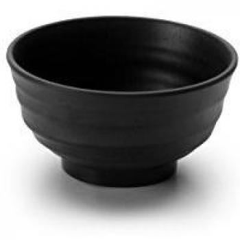 Lacor - 63365 - Bol De Melamina Redondo 14Ø - Negro