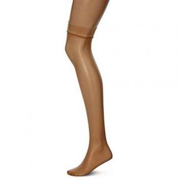 DIM Graphique - Medias 15 DEN para mujer, color capri, talla 42/44