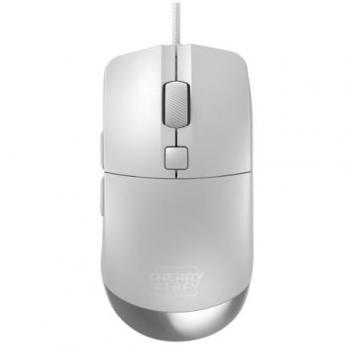 Ratón CHERRY XTRFY M50 Blanco Cableado Ergonómico 12000 DPI con 5 Botones USB-A
