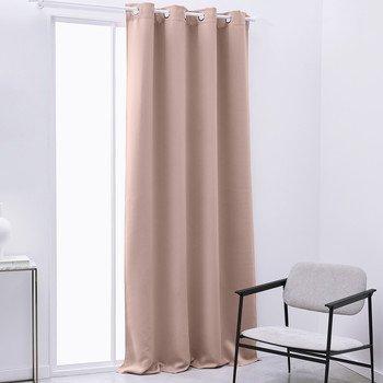 Cortina Opaca Essential Rosa Claro 140 x 240 cm