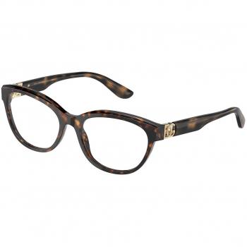 Dolce & Gabbana DG3342F Asian Fit 502 Gafas Recetadas para Mujer Tortoiseshell